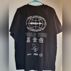 Black Adidas New York World Tour Men's Shirt